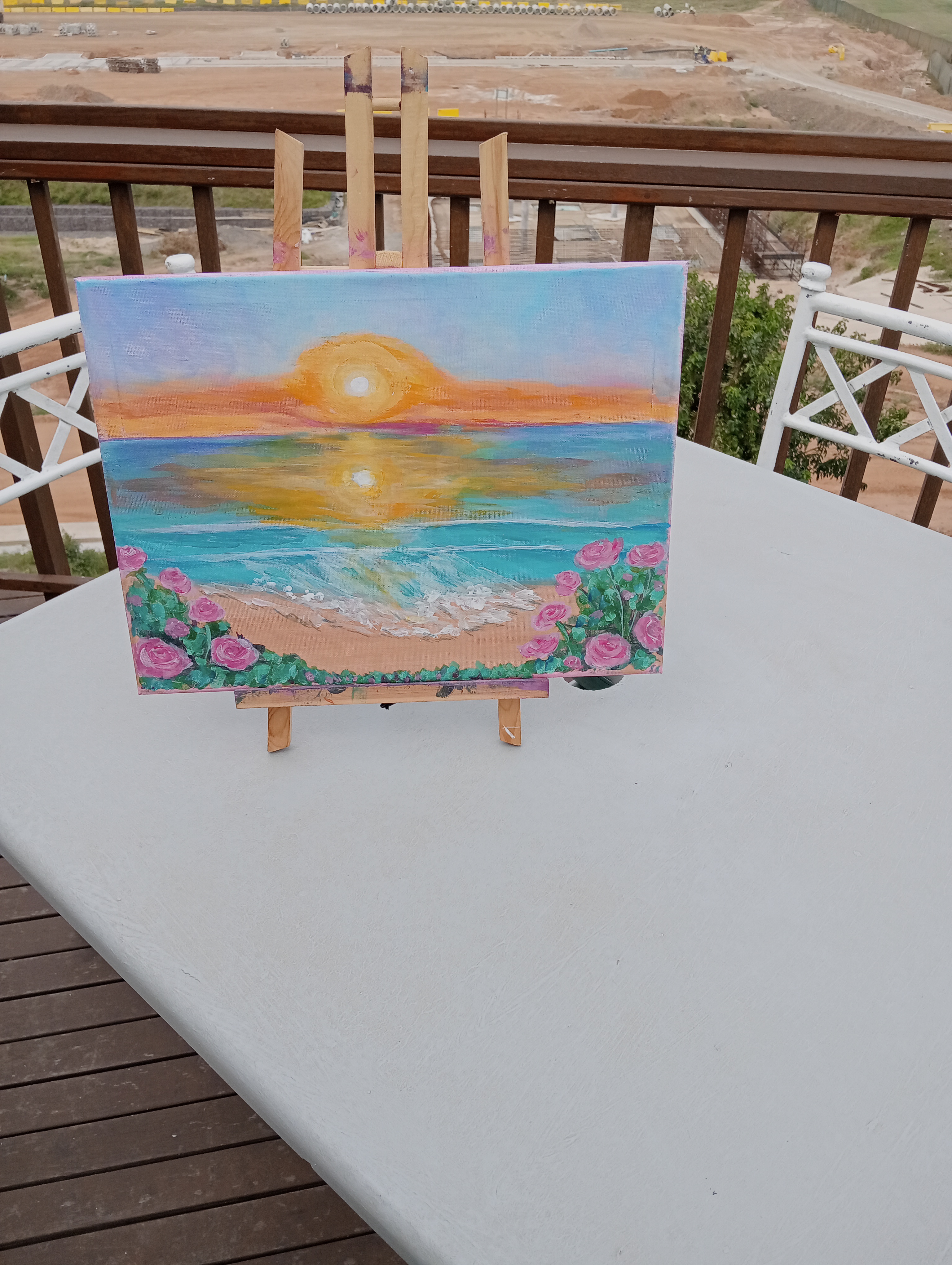 Paint and Sip: Waves and Roses at 118 Fairway