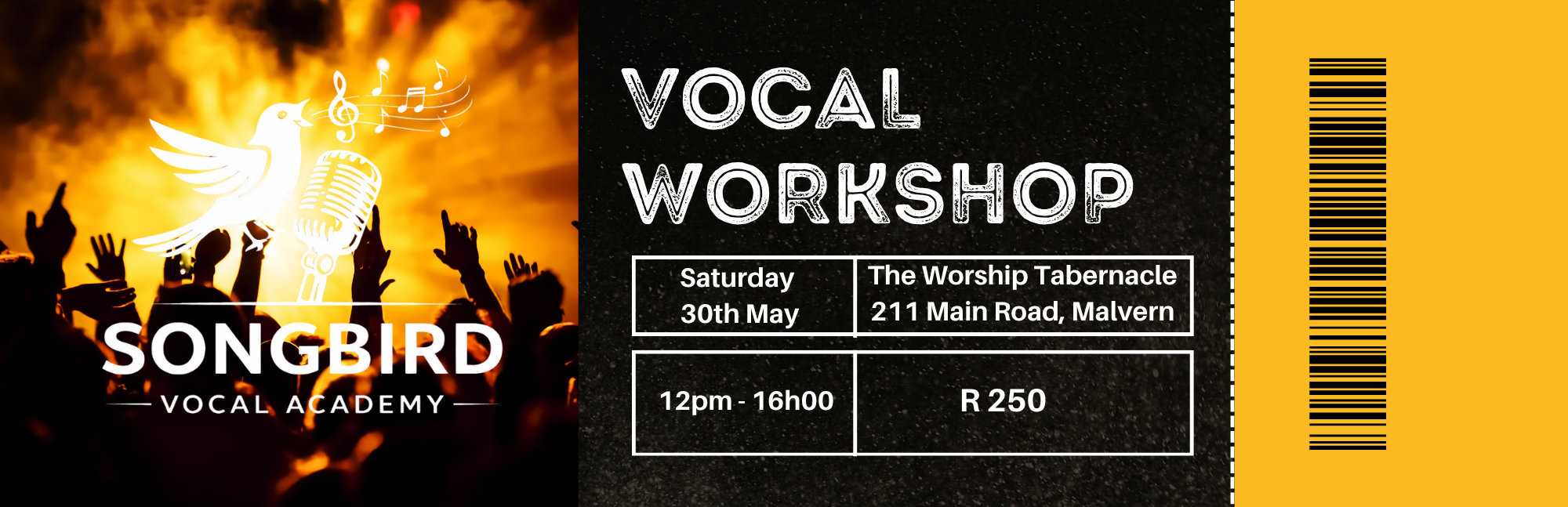 SongBird Vocal Academy - Vocal Workshop