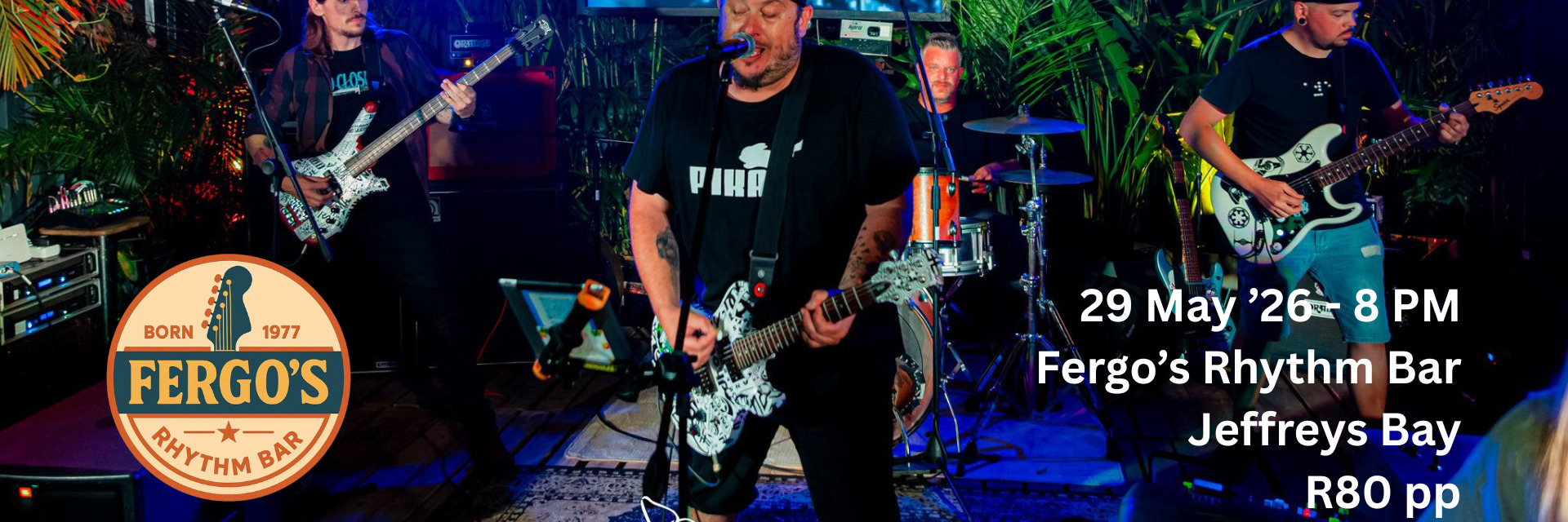 YLizardY Live at Fergos Rhythm Bar - Jeffreys Bay