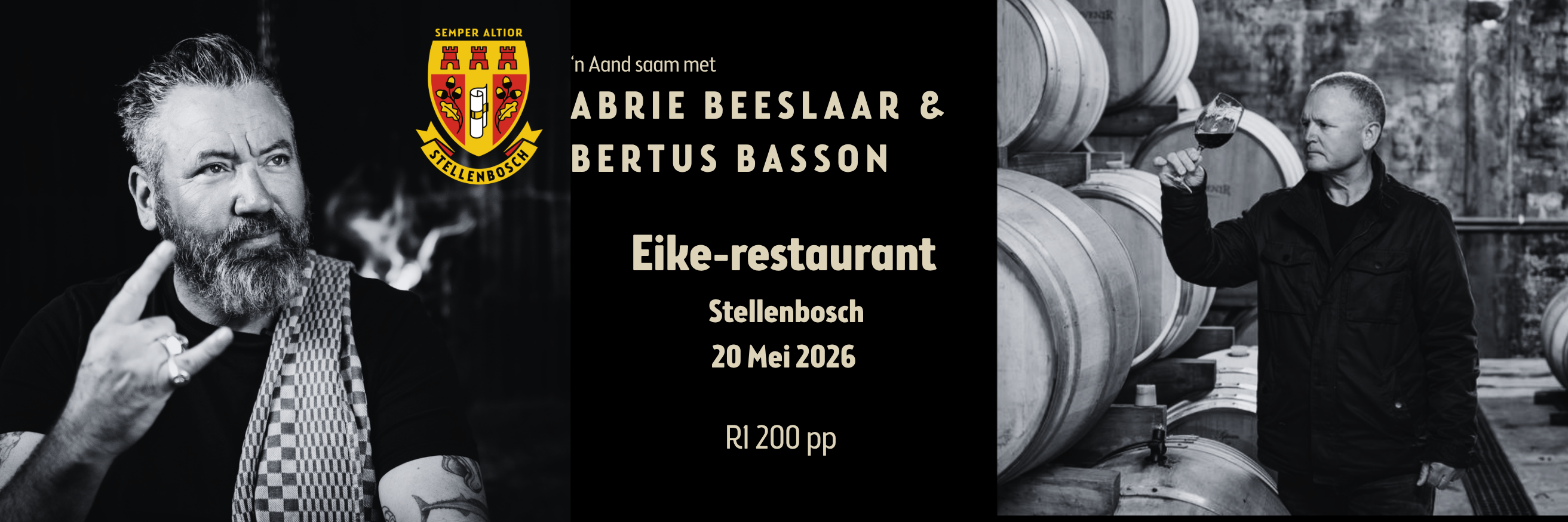 'n Aand met Abrie Beeslaar & Bertus Basson