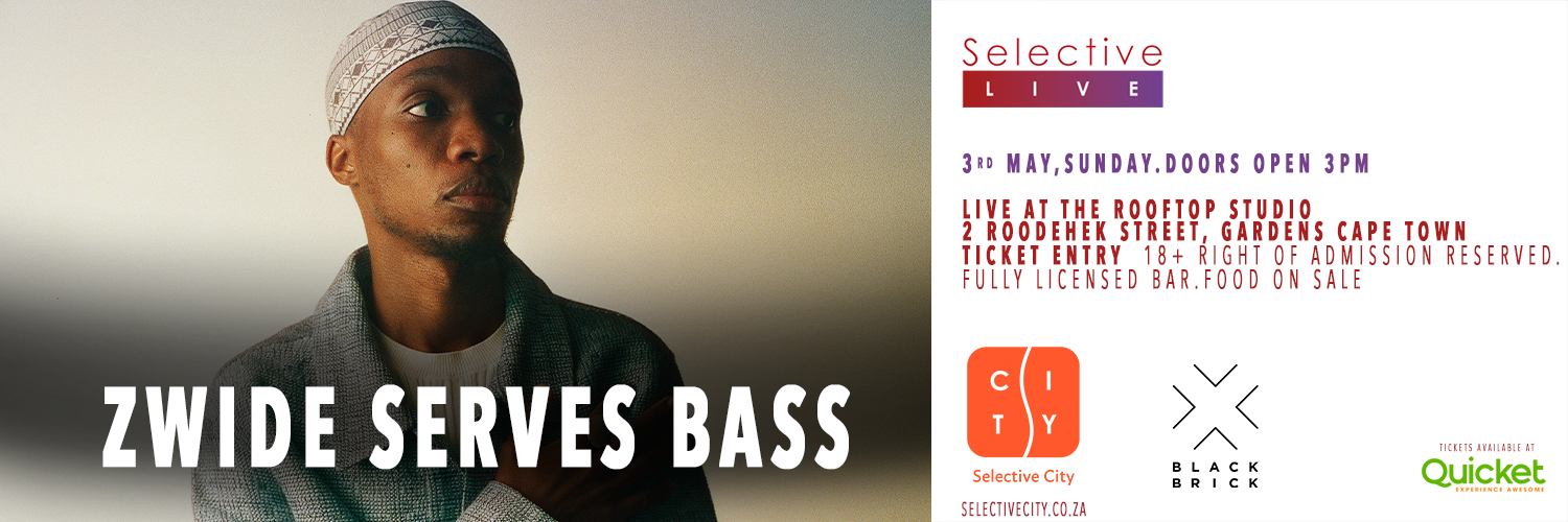 Selective Live rooftop Music experience with Zwide Serves Bass