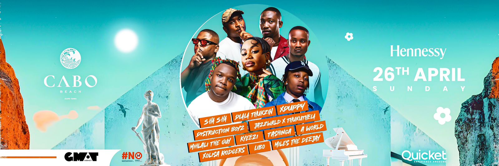 GMAT Agency presents: Dlala Thukzin x Sha Sha x Xduppy x Jazzwrld x Thukuthela x Distruction Boyz
