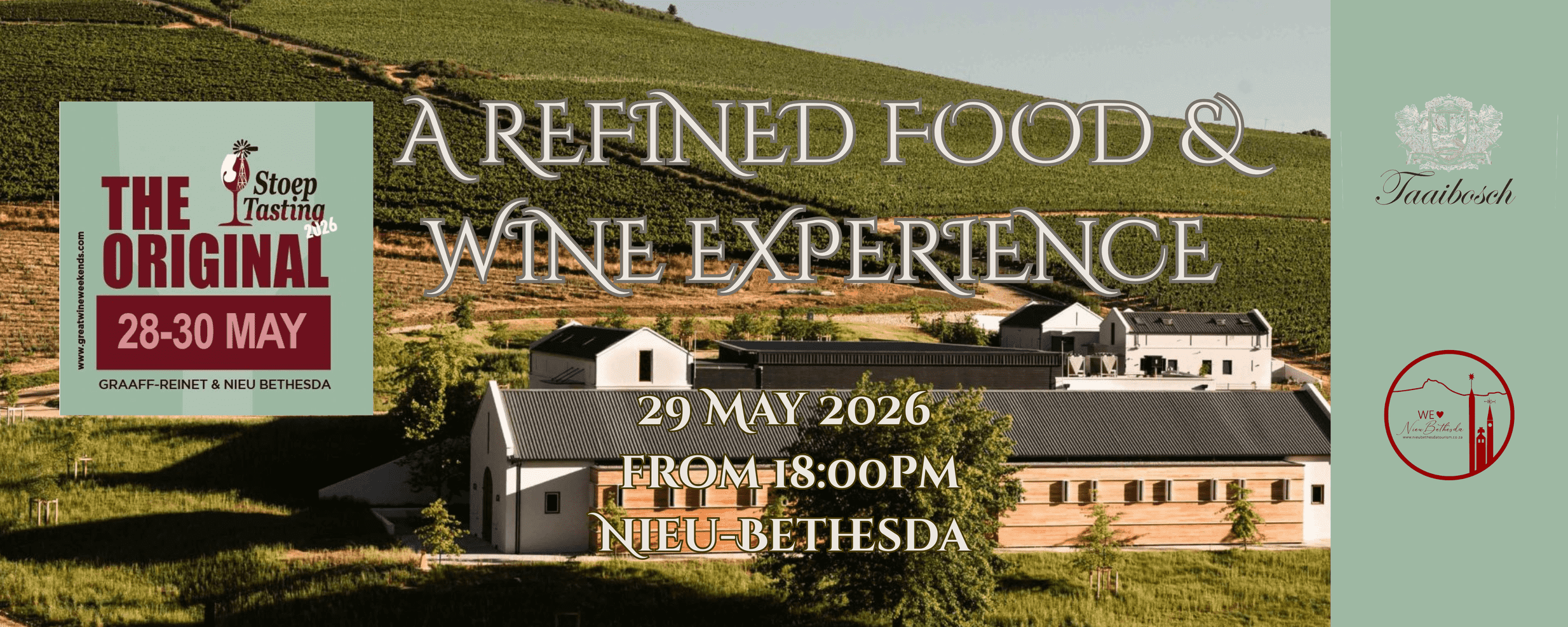 Stoeptasting - Taaibosch Food & Wine Experience