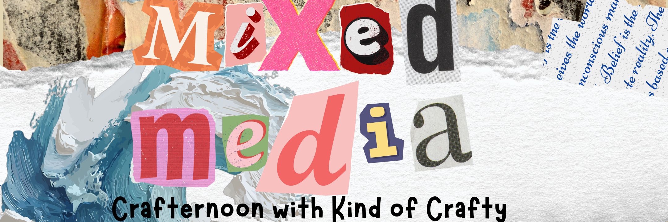 Unwind in colour-a mixed media crafternoon