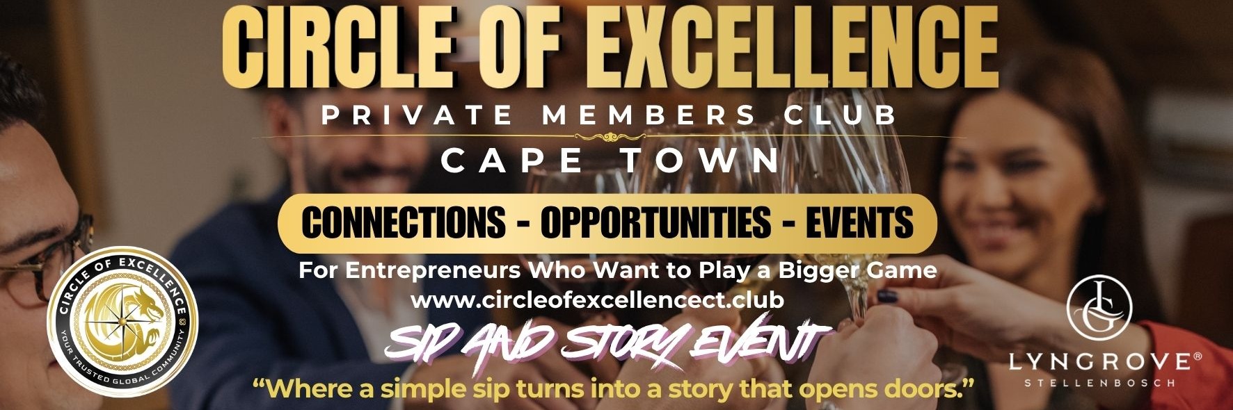 COE PMC Cape Town - Afternoon - Sip and Story