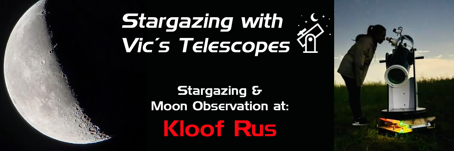 Stargazing with Vic's Telescopes @ Kloof Rus