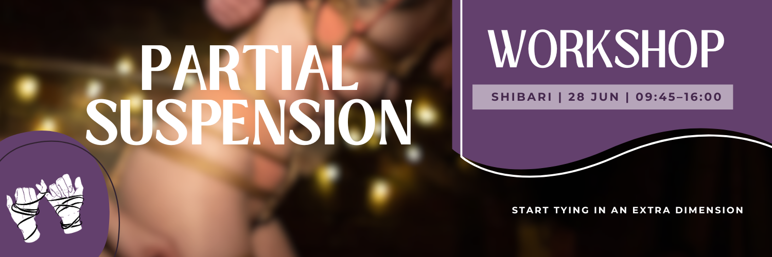 Shibari Workshop Cape Town | Partial suspensions