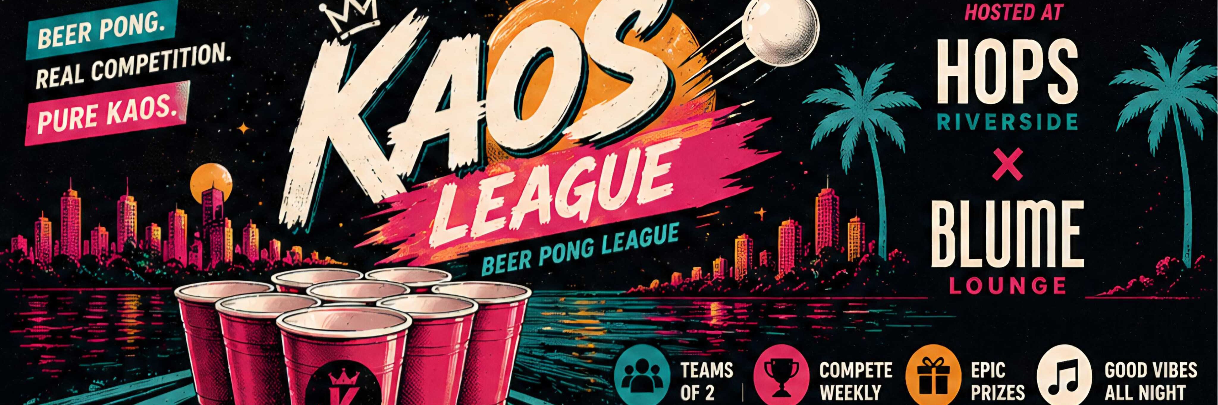 Pong League Hops Riverside: The Midweek Takeover