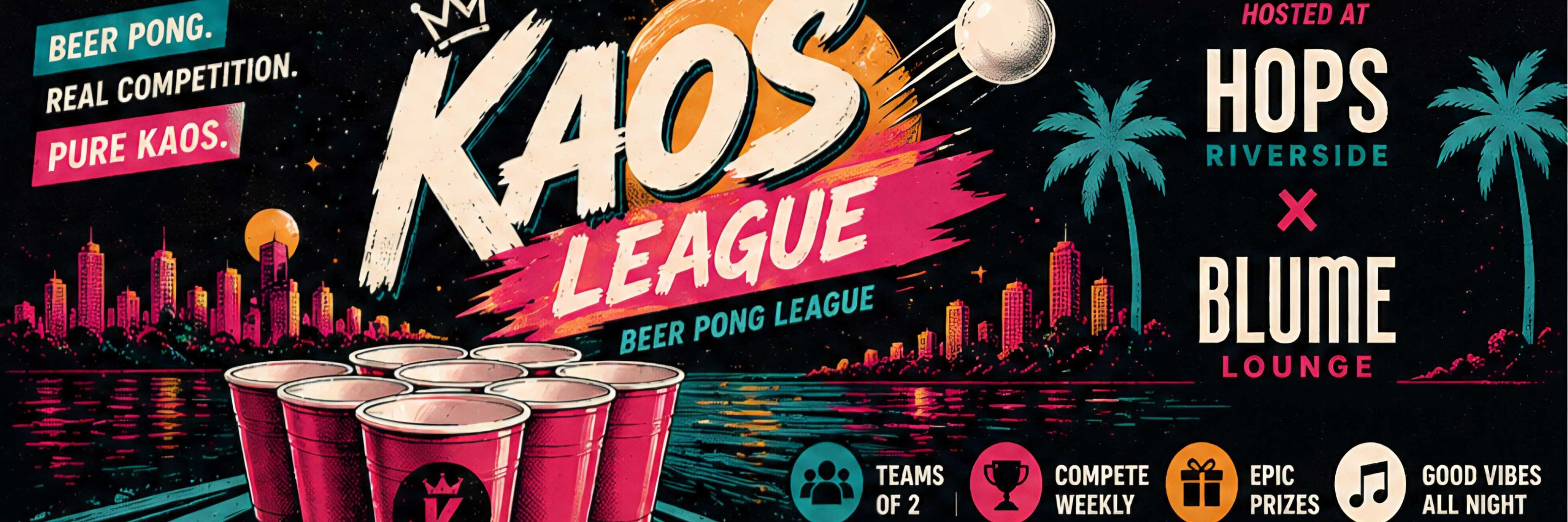 Pong League Blume Lounge Hillcrest : The Midweek Takeover