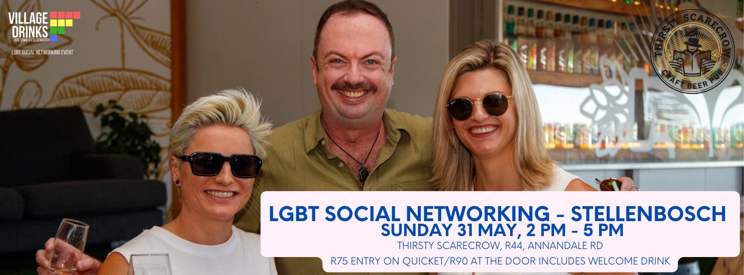 LGBT Social Networking - Stellenbosch - Sunday 31 May 2026