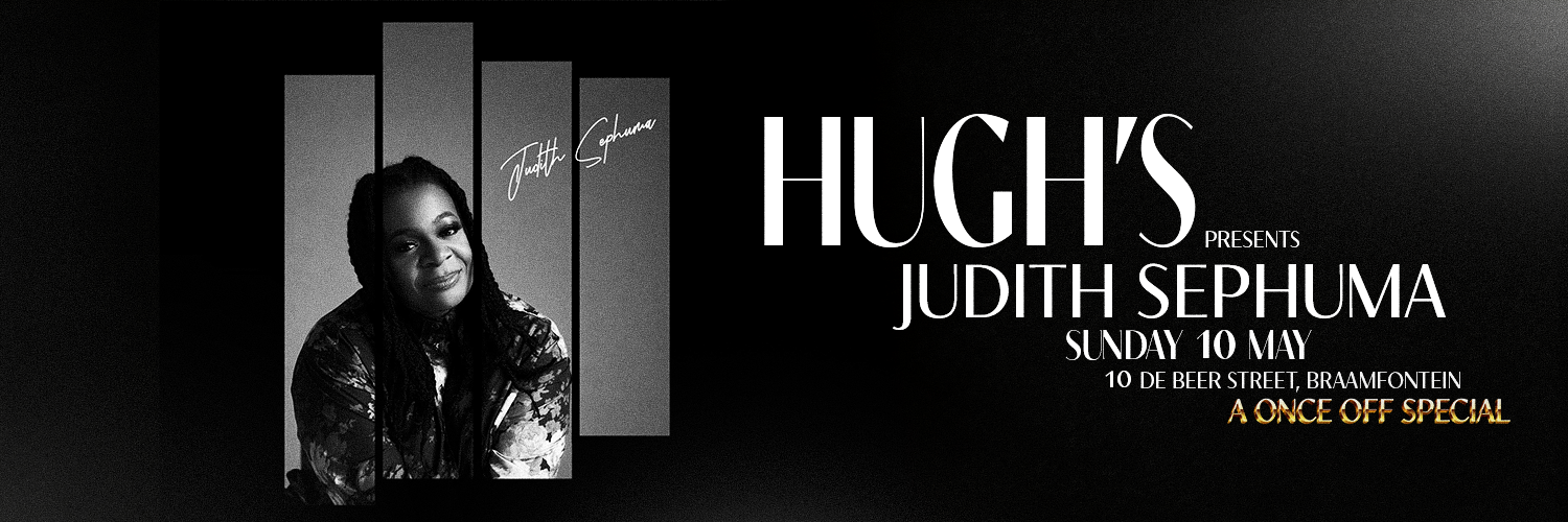 Judith Sephuma at Hugh's Jazz Club this Mother's Day