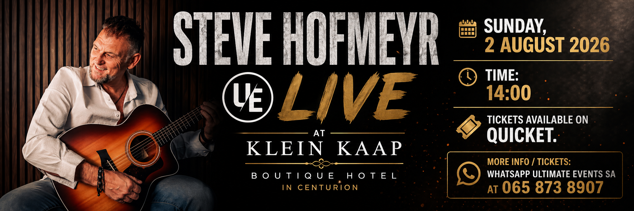 STEVE HOFMEYR - KLEINKAAP CENTURION