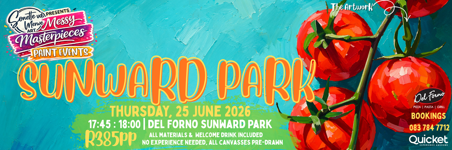Messy Masterpieces Paint Night @ Del Forno Sunward Park