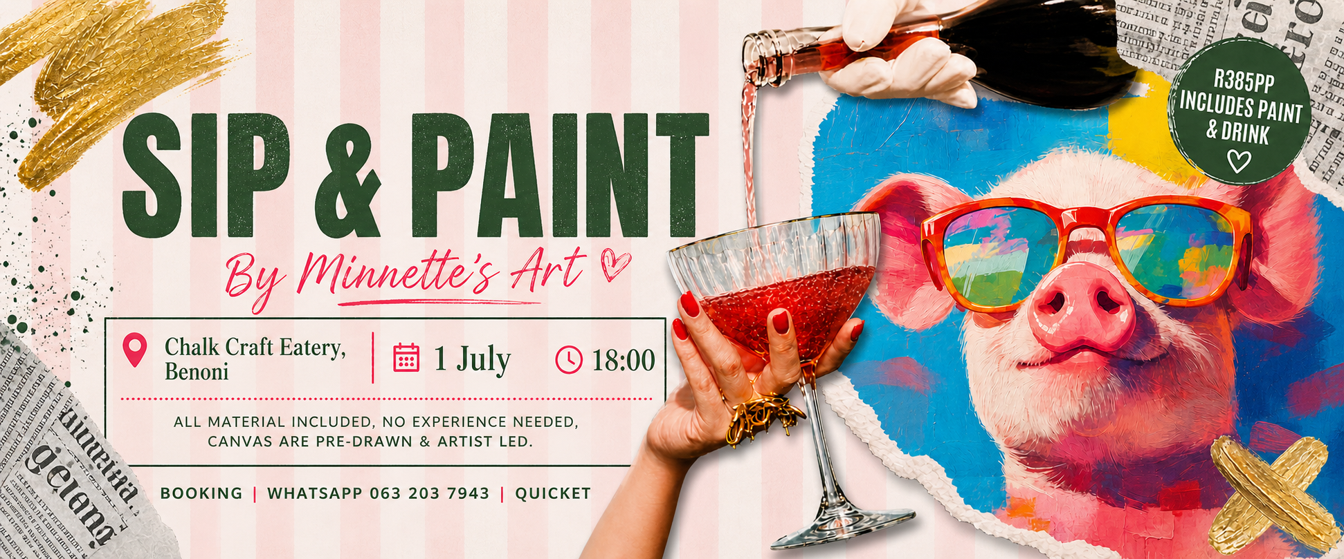 Sip & Paint - Benoni -