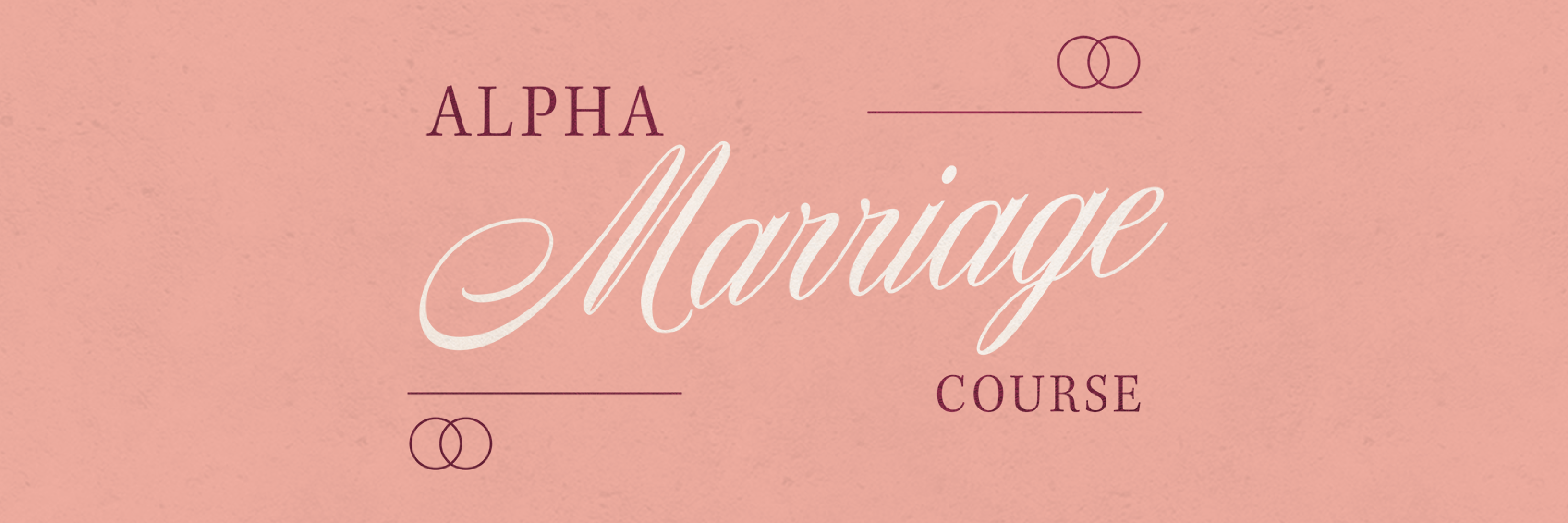 Alpha Marriage Course