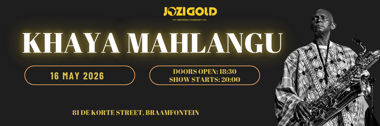 Khaya Mahlangu Live at Jozi Gold Brewing Company