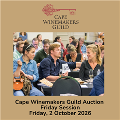2026 Cape Winemakers Guild Auction - Friday Session