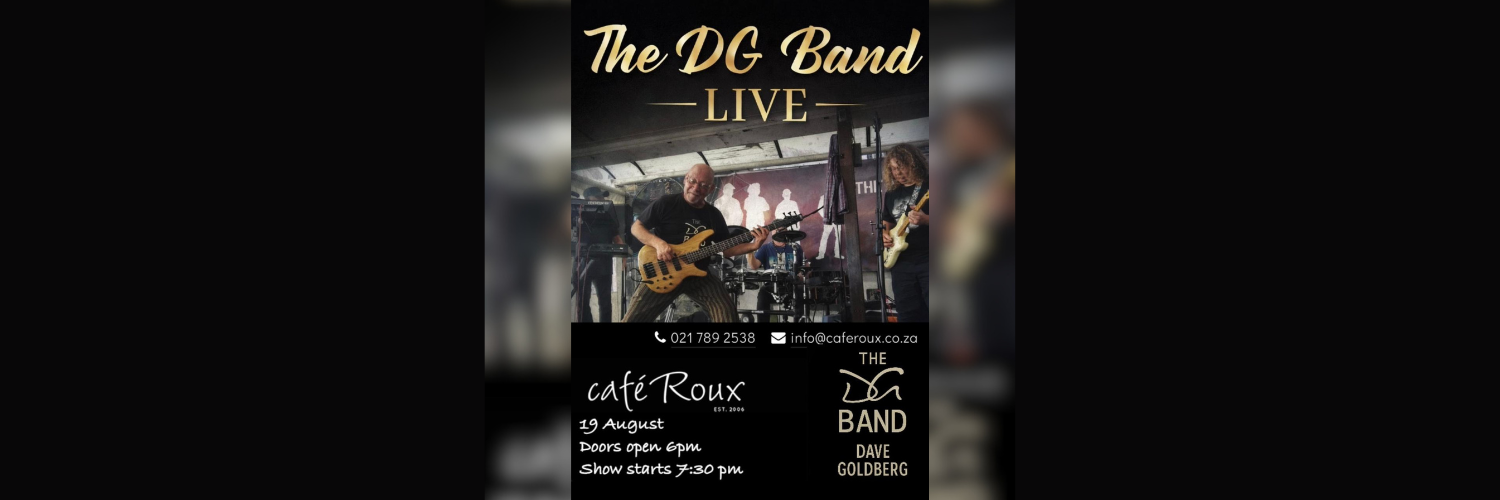 The Dave Goldberg Band LIVE! @ café Roux