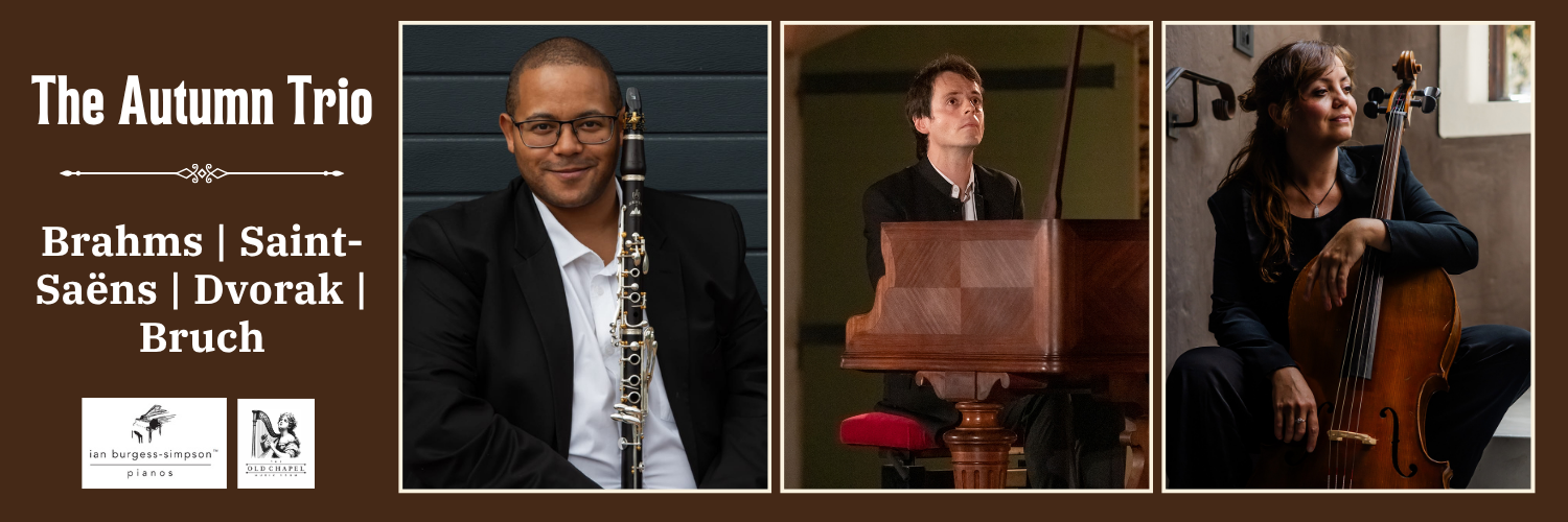 The Autumn Trio: A Classical Afternoon with Brahms, Bruch, and Dvorak