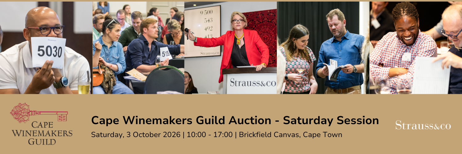 2026 Cape Winemakers Guild Auction - Saturday Session
