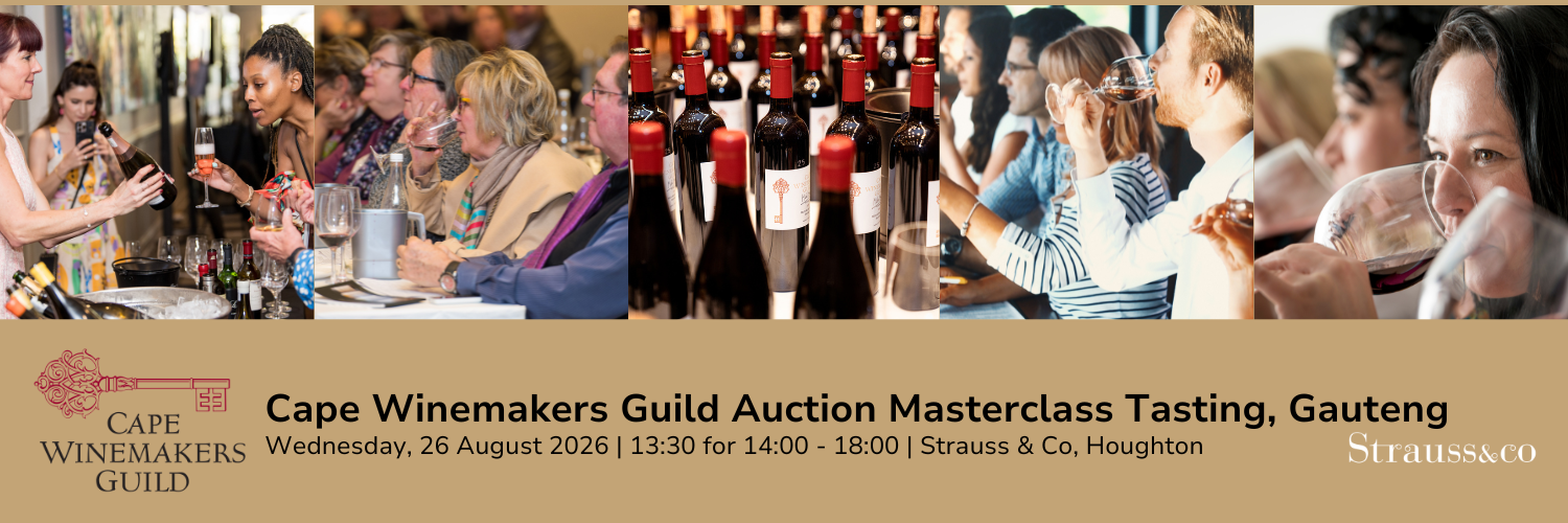2026 Cape Winemakers Guild Auction Masterclass Tasting - Gauteng