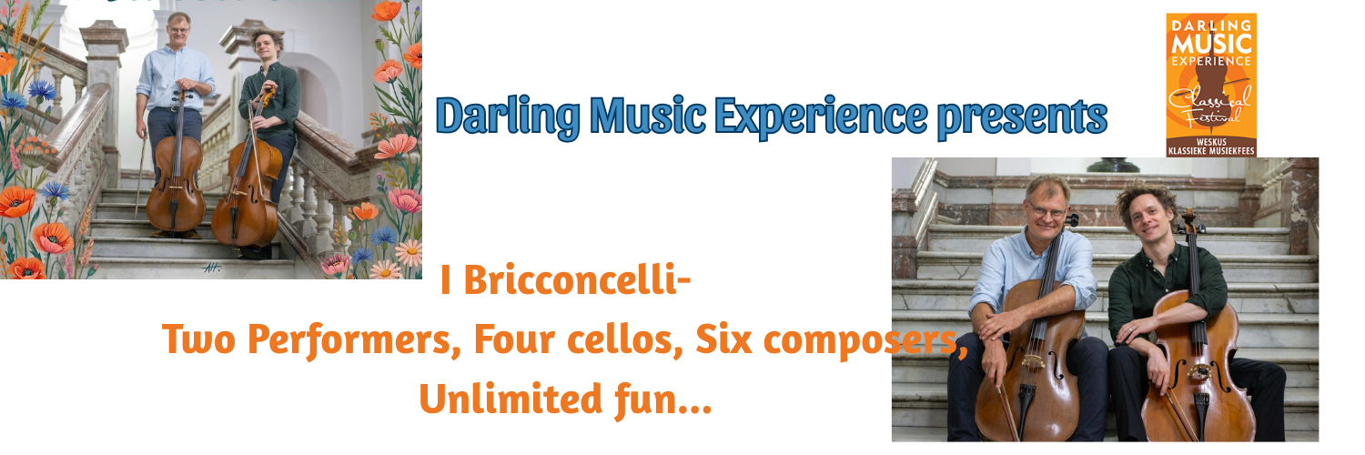 I'Bricconcelli- Two performers, Four cellos, Six composers, unlimited fun...
