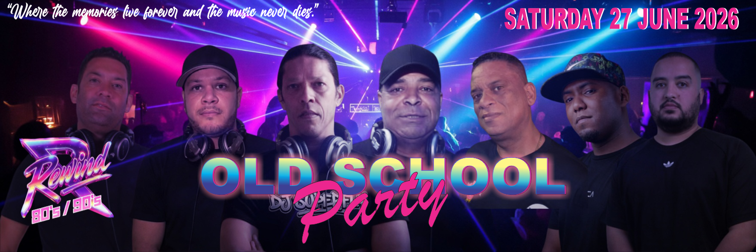 Rewind 80's - 90's Old School Party