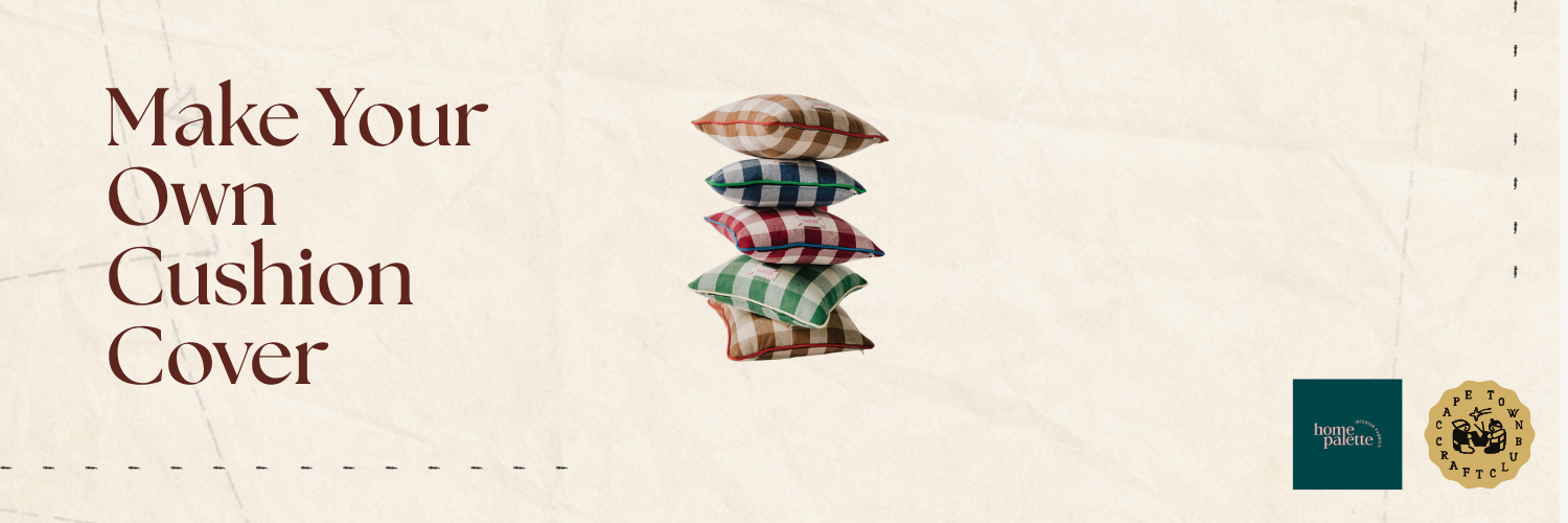Make Your Own Throw Cushion | A Beginner-Friendly Sewing Workshop