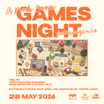 A Pink Room Games Night EXTRAvaganza! event image