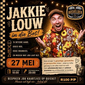 Jakkie Louw in Die Bos event image