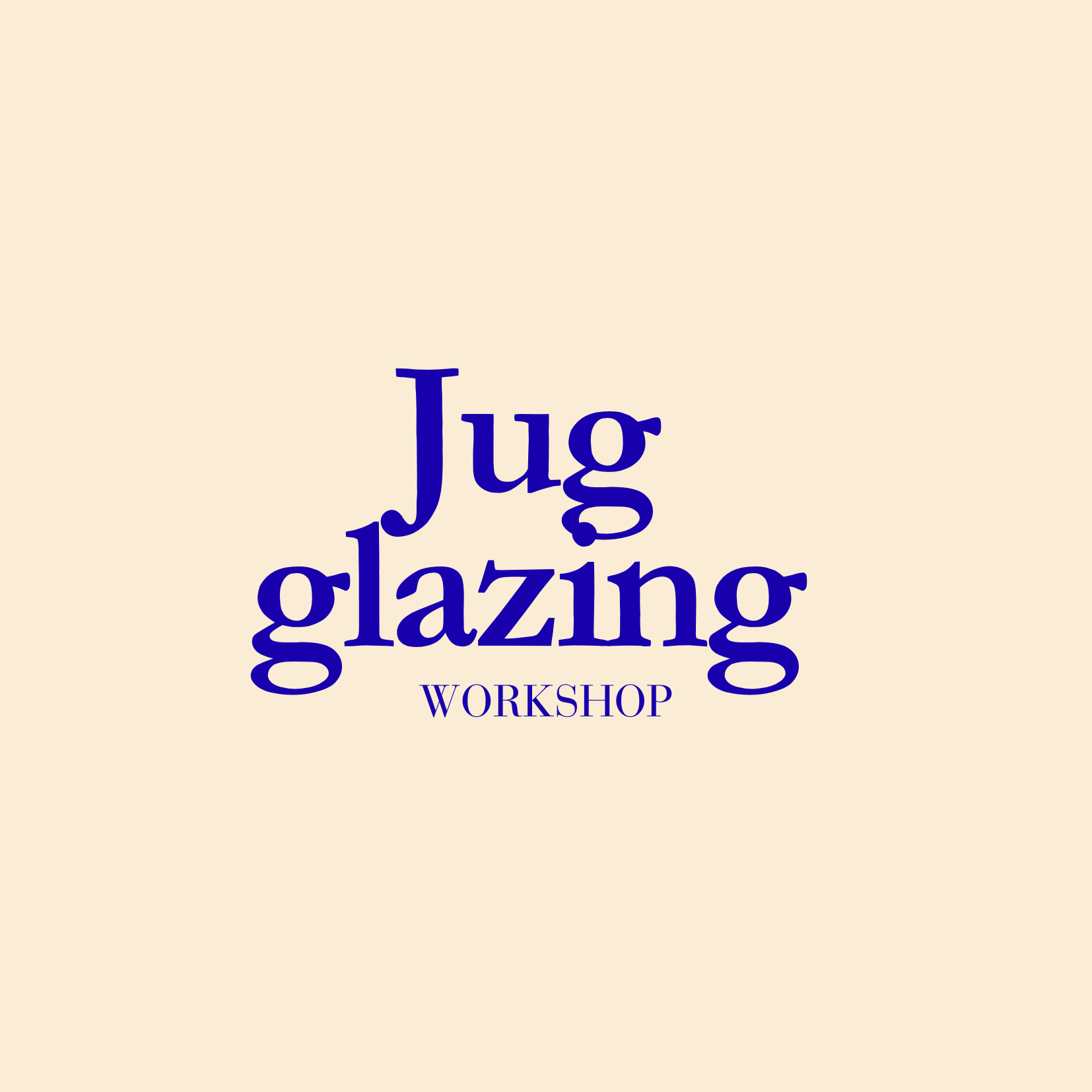 Jug glazing workshop