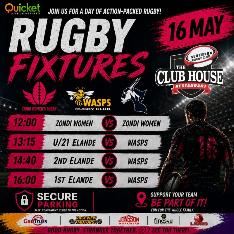 Elande vs Wasps - 16 May 2026