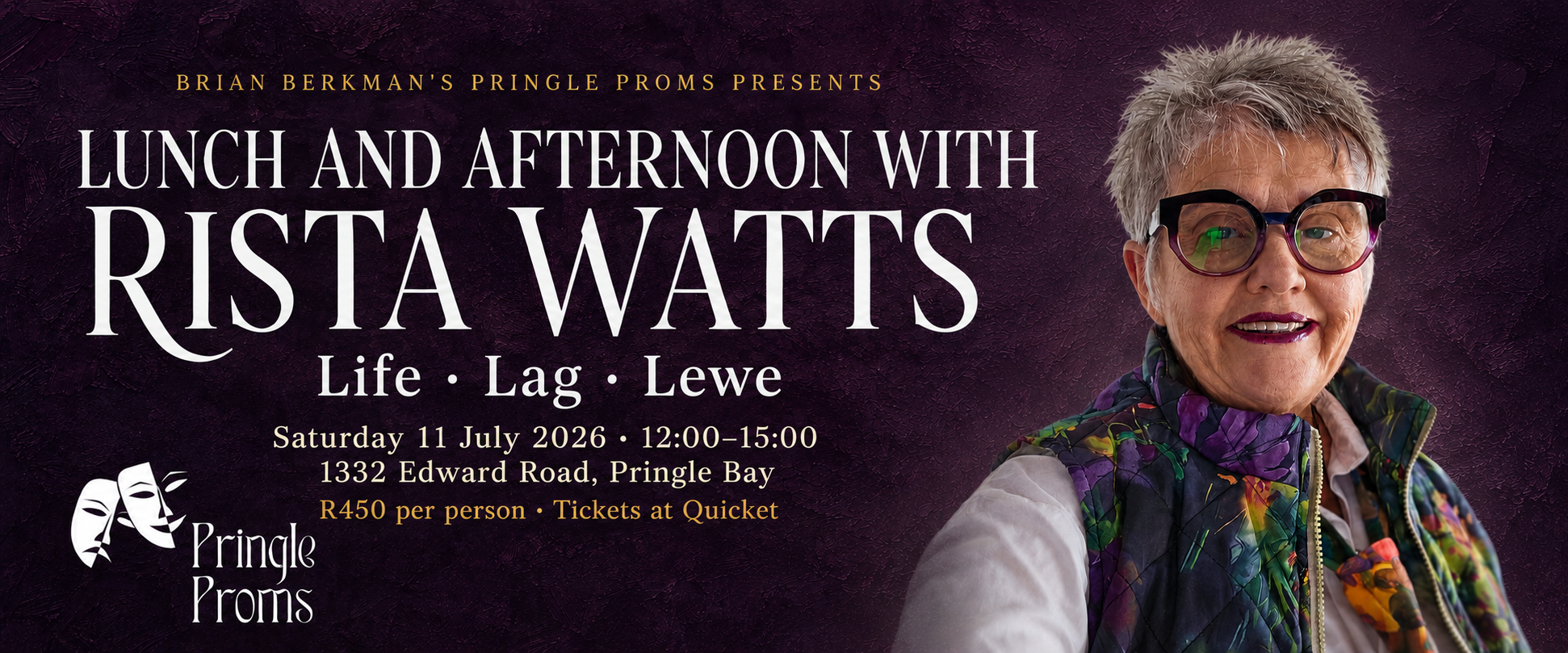 Brian Berkman's Pringle Proms Presents Rista Watts!