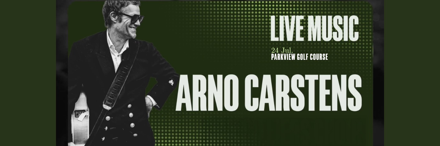 Gholfdag 2026: Arno Carstens in konsert!