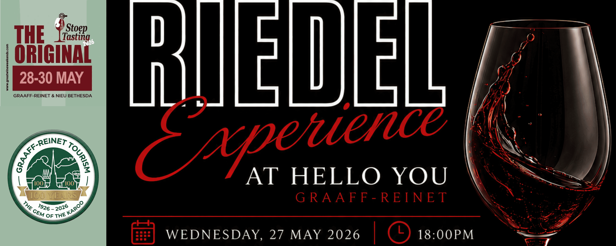 Stoeptasting - A Riedel Experience
