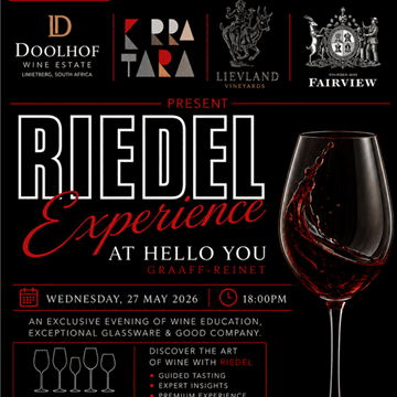 Stoeptasting - A Riedel Experience event image
