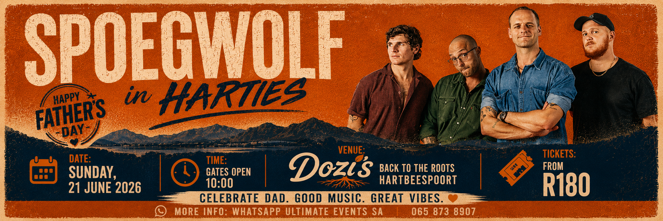 SPOEGWOLF - DOZI’S BACK TO THE ROOTS (HARTBEESPOORT)