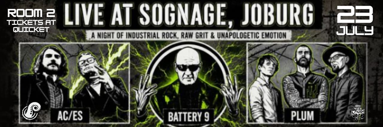 PLUM | AC/ES | BATTERY 9 - LIVE at SOGNAGE ROOM 2