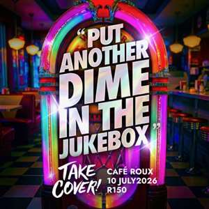 Book tickets for Take Cover presents “Put Another Dime in the Jukebox”