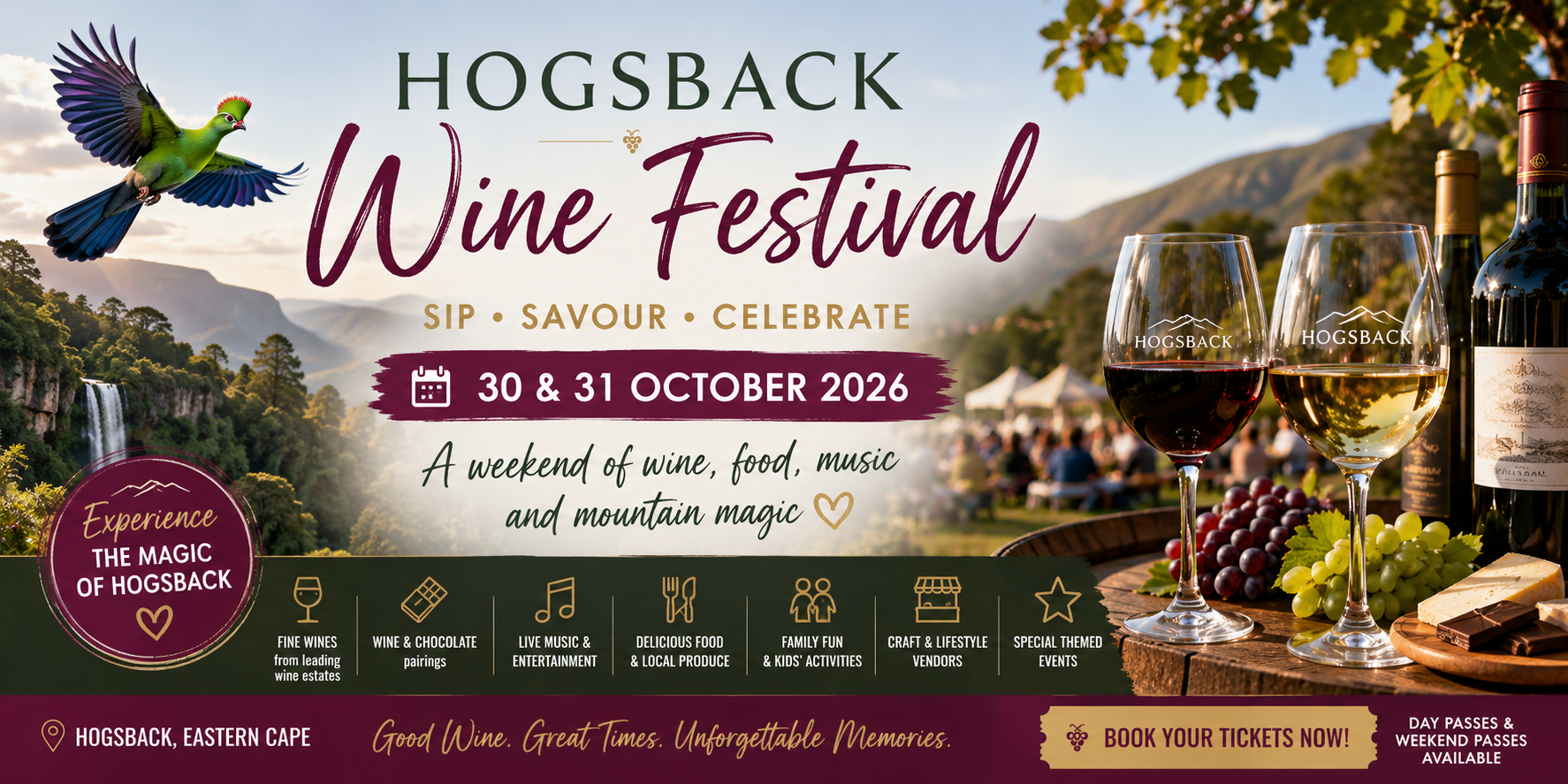 Hogsback WIne festival 2026