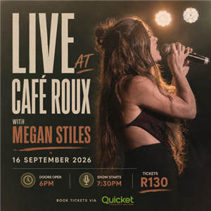 Megan Stiles LIVE! @ café Roux