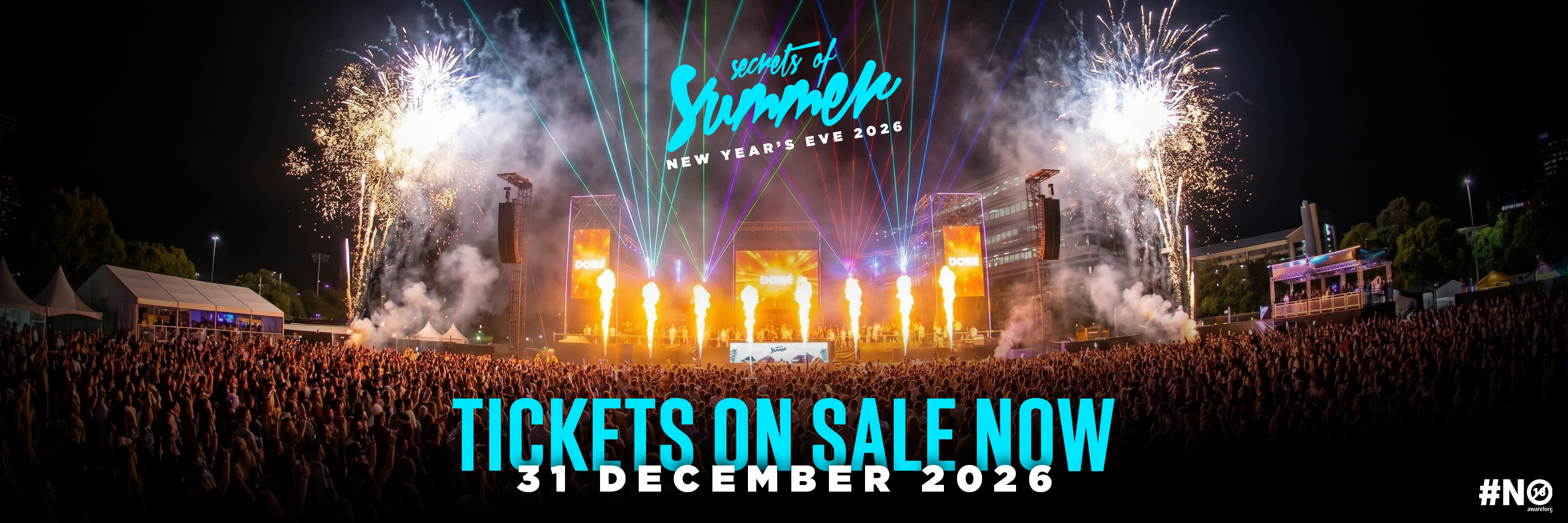 Secrets of Summer NYE 2026 (80% Off)