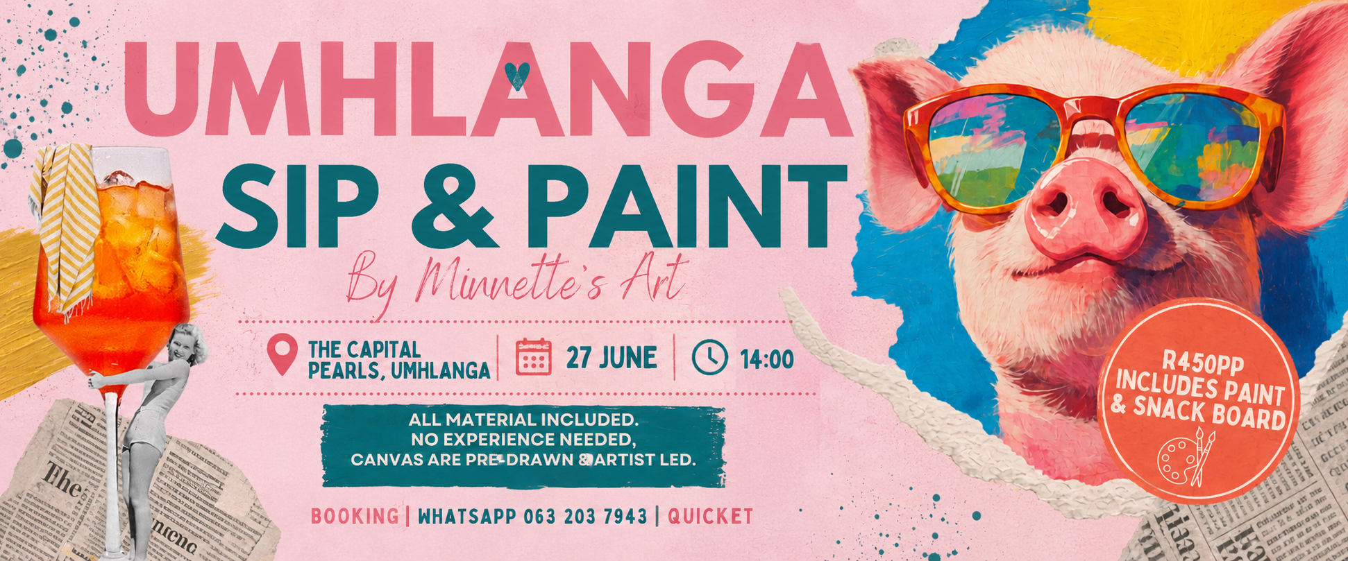 Sip & Paint - The Capital Pearls
