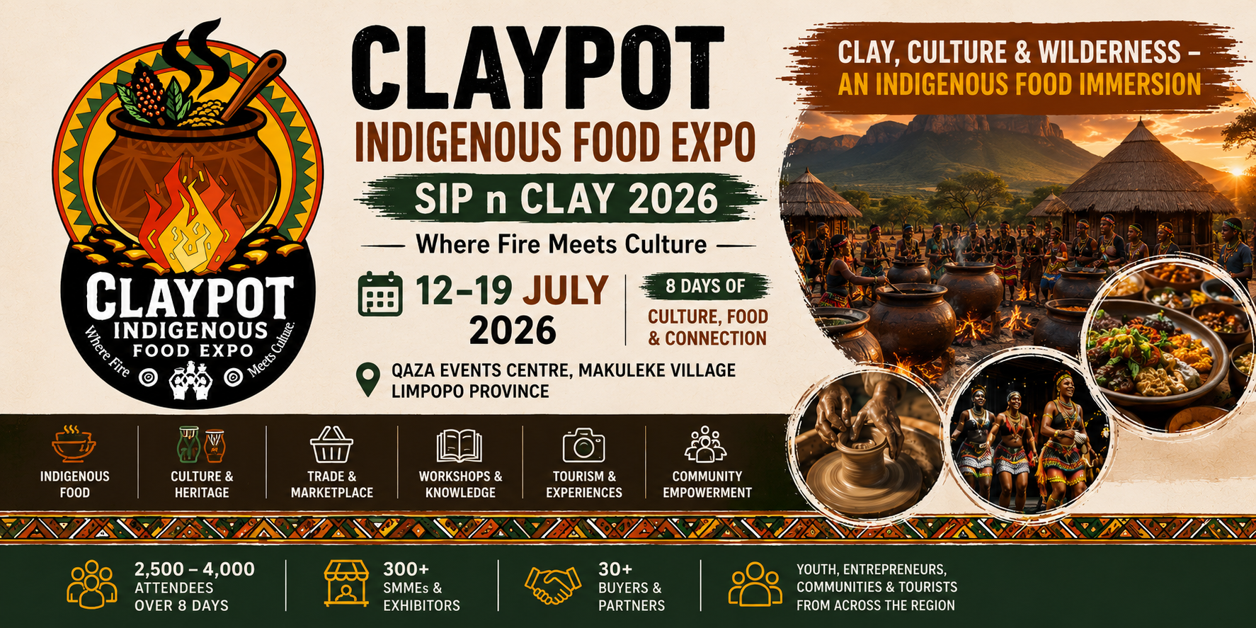 Claypot Indigenous Food Expo - Sip n Clay