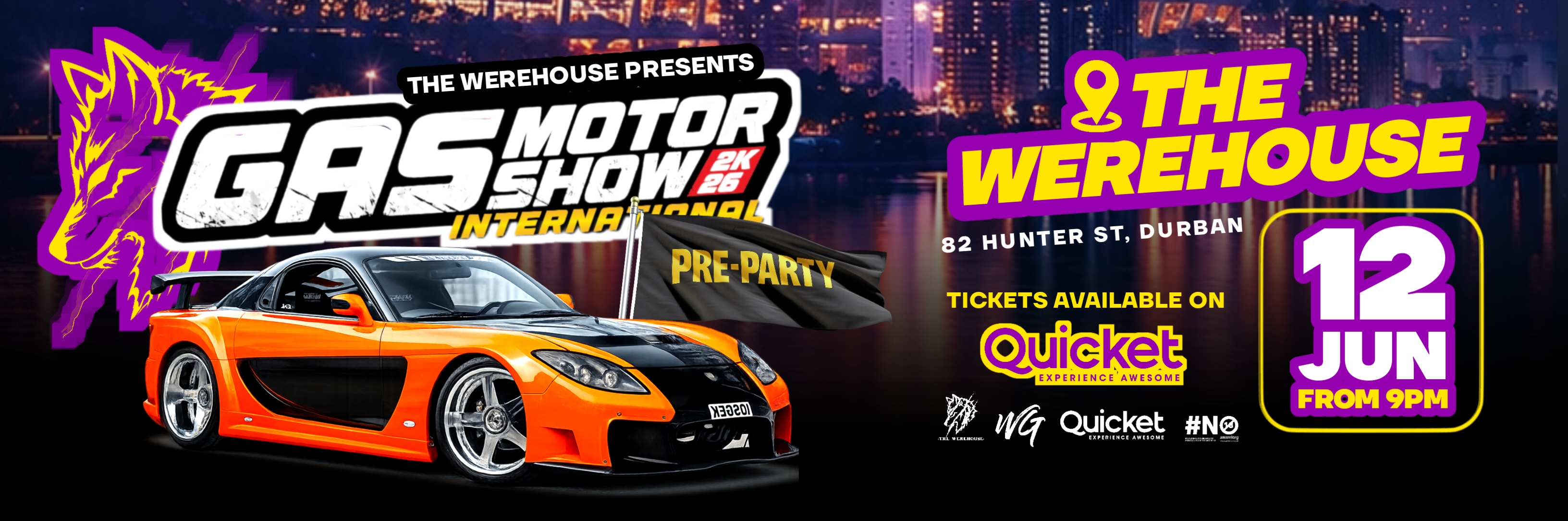 Book tickets for Gas Motorshow FRIDAY PRE PARTY