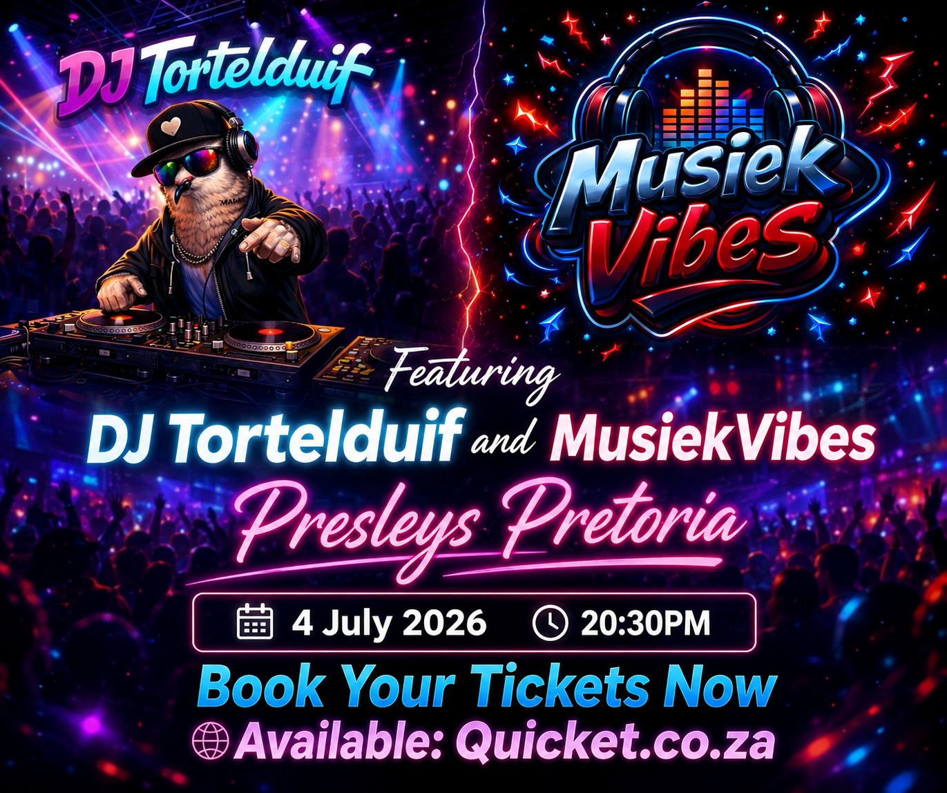 DJ Tortelduif & MusiekVibes
