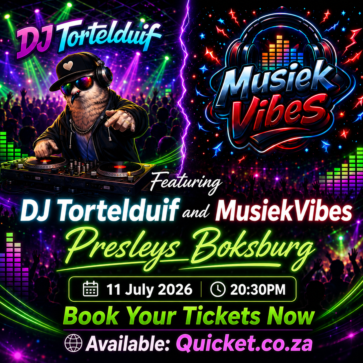 DJ Tortelduif & MusiekVibes