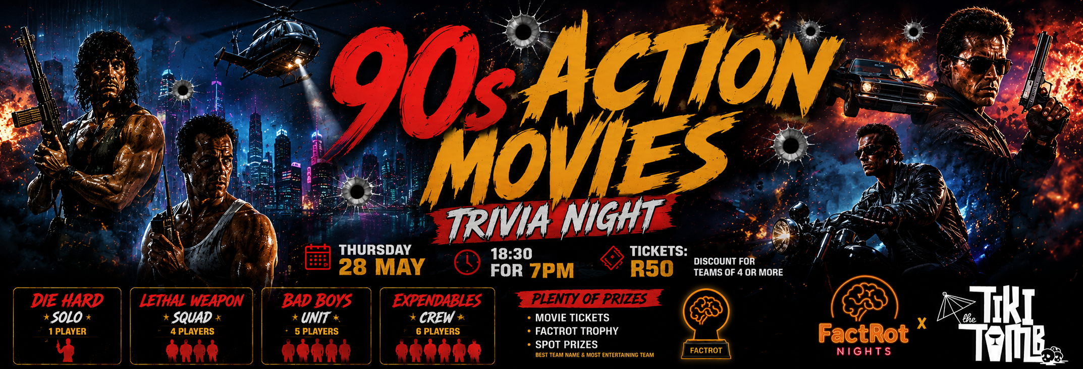 FactRot Nights: Pop Culture Quiz Night in Cape Town