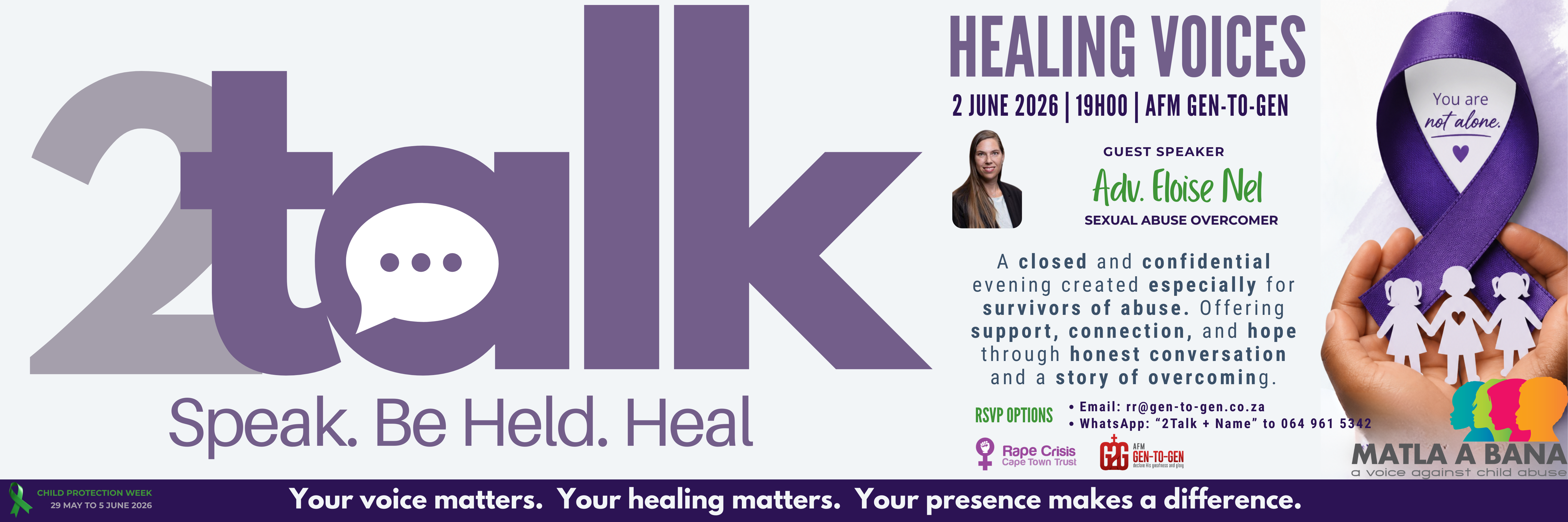 2Talk: Healing Voices
