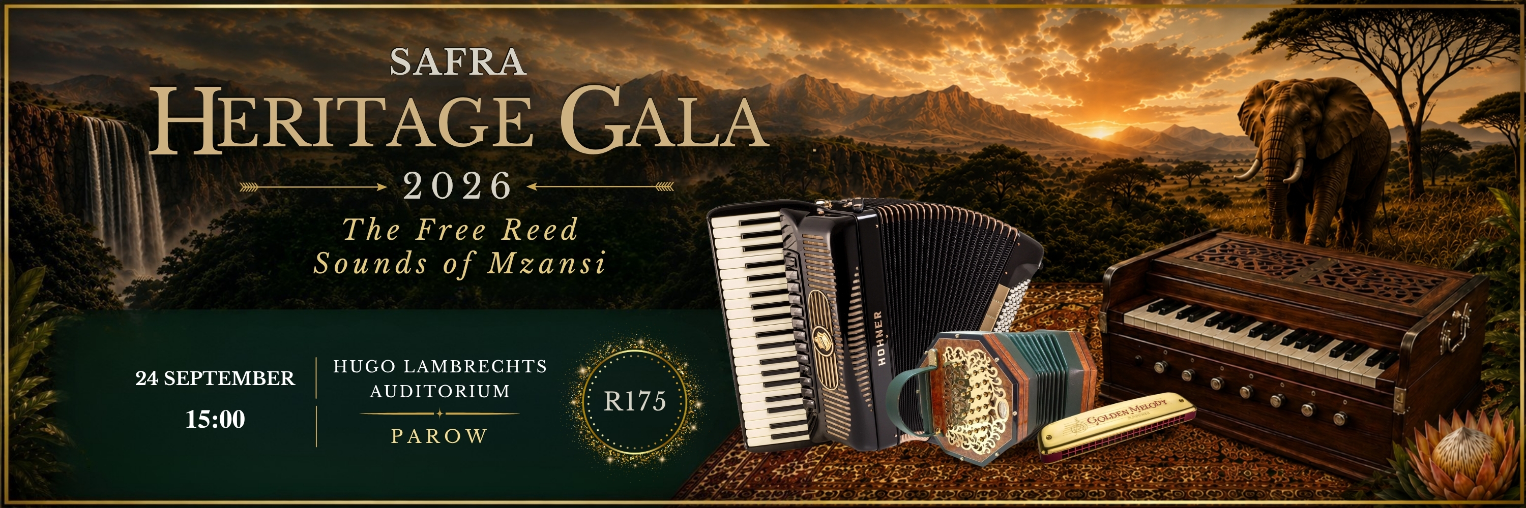 Book tickets for SAFRA Heritage Gala 2026 | Erfenisgala